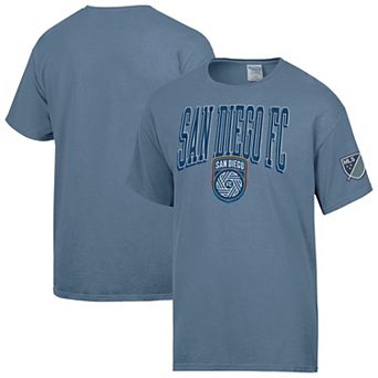 Men's Blue San Diego FC ComfortWash T-Shirt