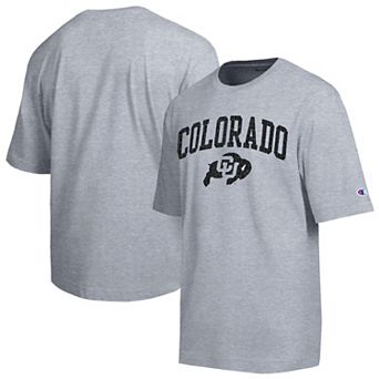 Men's Champion Heather Gray Colorado Buffaloes Scholar All-Star T-Shirt
