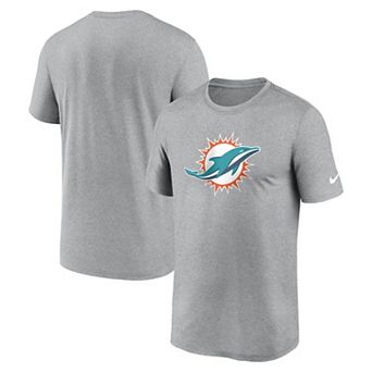 Men's Nike Heather Charcoal Miami Dolphins Primetime Legend Dri-FIT T-Shirt
