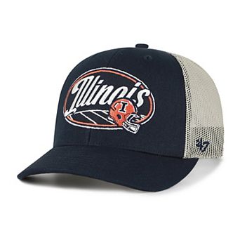 Unisex '47 Navy Illinois Fighting Illini Enfield Adjustable Trucker Hat