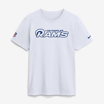 Men's Nike Los Angeles Rams Fearsome White Gridiron Grit T-Shirt