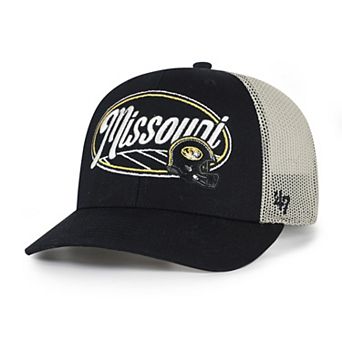 Unisex '47 Black Missouri Tigers Enfield Adjustable Trucker Hat
