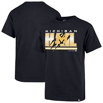 Youth '47 Navy Michigan Wolverines Thunder Rip Franklin T-Shirt