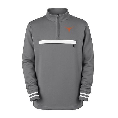 Toddler Garb Gray Texas Longhorns Atlas Quarter-Zip Pullover Jacket