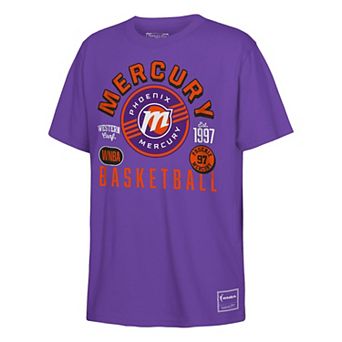 Youth Mitchell & Ness Purple Phoenix Mercury City So Nice T-Shirt