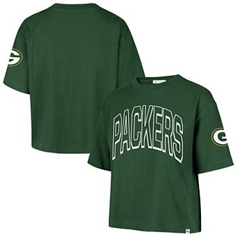 Women's '47 Green Green Bay Packers Call Out Reed City T-Shirt