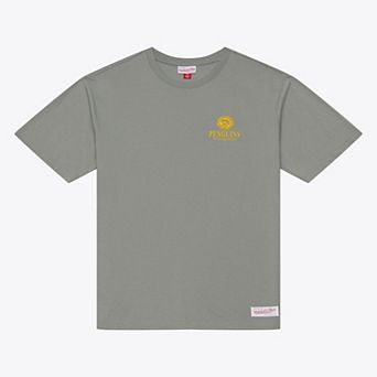 Men's Mitchell & Ness Gray Pittsburgh Penguins Core Essentials T-Shirt