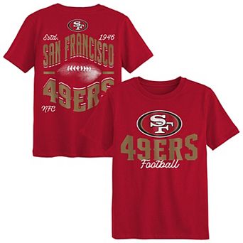 Toddler Outerstuff Scarlet San Francisco 49ers Top Pick T-Shirt