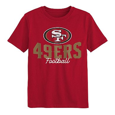Toddler Outerstuff Scarlet San Francisco 49ers Top Pick T-Shirt