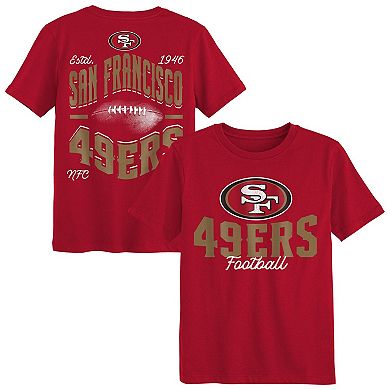 Toddler Outerstuff Scarlet San Francisco 49ers Top Pick T-Shirt