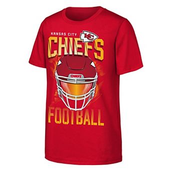 Youth Outerstuff Red Kansas City Chiefs Full Gear T-Shirt