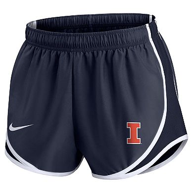 Women's Nike Navy Illinois Fighting Illini Tempo Dri-FIT Shorts