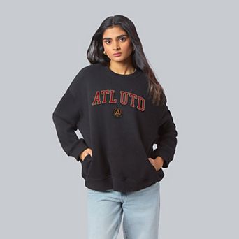 Women's Hype and Vice Black Atlanta United FC Offside Sweatshirt