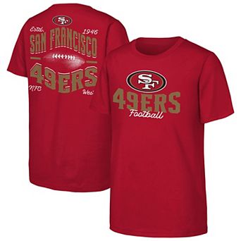 Youth Outerstuff Scarlet San Francisco 49ers Top Pick T-Shirt
