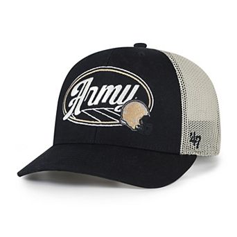 Unisex '47 Black Army Black Knights Enfield Adjustable Trucker Hat
