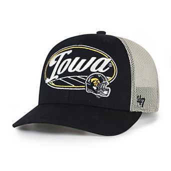 Unisex '47 Black Iowa Hawkeyes Enfield Adjustable Trucker Hat
