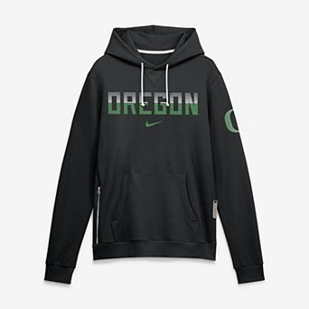 Men's Nike Black Oregon Ducks 2026 Sideline Standard Issue Dri-FIT Hoodie
