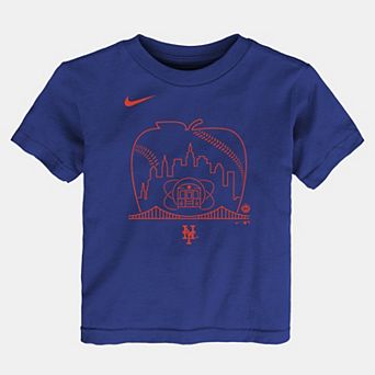 Toddler Nike Blue New York Mets Hometown Local Collection T-Shirt