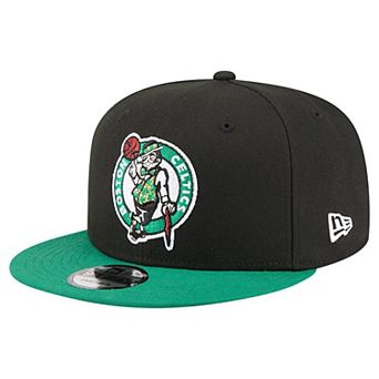Men's New Era Black Boston Celtics Two-Tone 9FIFTY Snapback Hat