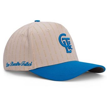 Unisex Live Breathe Futbol Natural Charlotte FC Sneaky Pinstripe Snapback Hat
