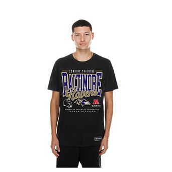 Men's New Era Black Baltimore Ravens Combine Authentic T-Shirt