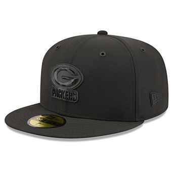 Men's New Era Black Green Bay Packers 2026 Sideline 59FIFTY Fitted Hat