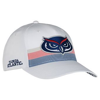 Unisex Ahead White Florida Atlantic Owls The Sideline Snapback Hat
