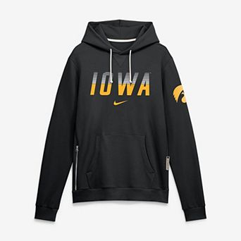 Men's Nike Black Iowa Hawkeyes 2026 Sideline Standard Issue Dri-FIT Hoodie