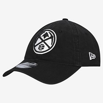 Men's New Era Black Denver Nuggets 9TWENTY Adjustable Hat