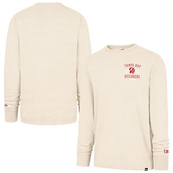 Men's '47 Tan Tampa Bay Buccaneers Heavy Slub Long Sleeve T-Shirt