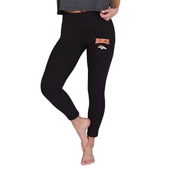 Women's Concepts Sport Black Denver Broncos Sentry Knit Leggings