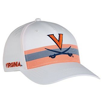 Unisex Ahead White Virginia Cavaliers The Sideline Snapback Hat