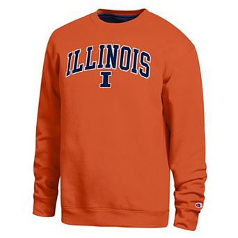 Men's Champion Orange Illinois Fighting Illini Arch Sweatshirt
