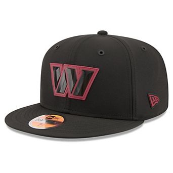 Men's New Era Black Washington Commanders 2026 Sideline 59FIFTY Fitted Hat