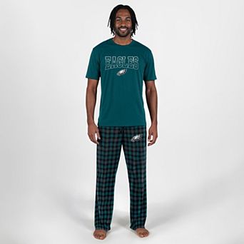 Men's Concepts Sport Midnight Green Philadelphia Eagles Highland Sleep Set