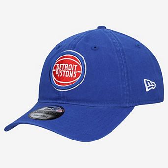 Men's New Era Blue Detroit Pistons Team 9TWENTY Adjustable Hat
