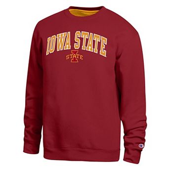 Men's Champion Cardinal Iowa State Cyclones Arch Sweatshirt