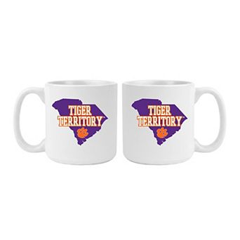 Clemson Tigers 20oz. My State 2-Pack Mug Set