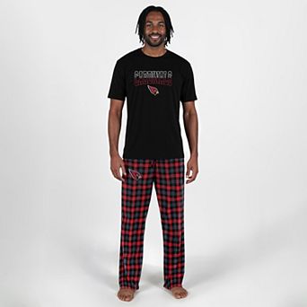 Men's Concepts Sport Black Arizona Cardinals Highland Sleep Set