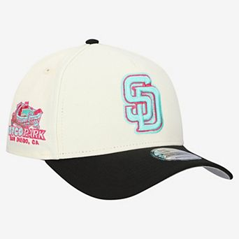 Men's New Era Cream San Diego Padres Stadium Chrome 9FORTY A-Frame Adjustable Hat