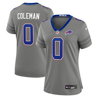 Women's Nike Keon Coleman Gray Buffalo Bills Nickel City Game Jersey