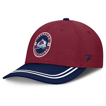 Men's Fanatics Burgundy/Navy Colorado Avalanche Fundamental Stretch Hat
