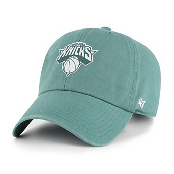 Men's '47 Green New York Knicks Color Pack Clean Up Adjustable Hat