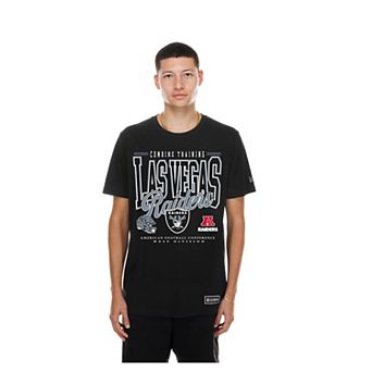 Men's New Era Black Las Vegas Raiders Combine Authentic T-Shirt