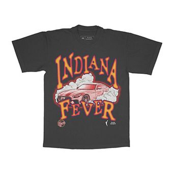 Unisex Playa Society Black Indiana Fever Sketch T-Shirt