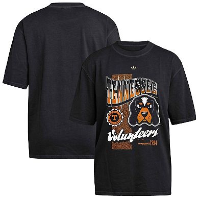 Women's adidas Black Tennessee Volunteers Oversized T-Shirt