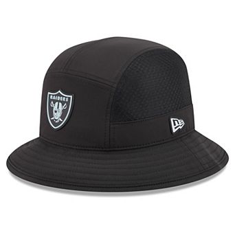 Men's New Era Black Las Vegas Raiders 2026 Sideline Bucket Hat