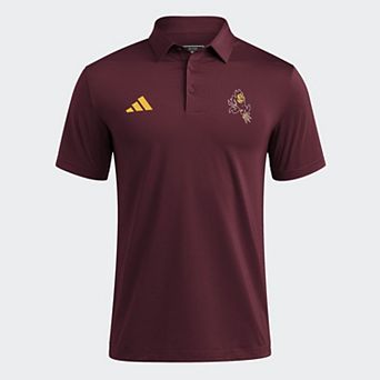Men's adidas Maroon Arizona State Sun Devils Ultimate 365 Solid Polo