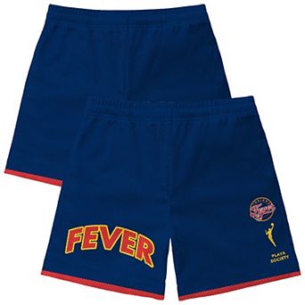 Unisex Playa Society Navy Indiana Fever Team Mesh Shorts