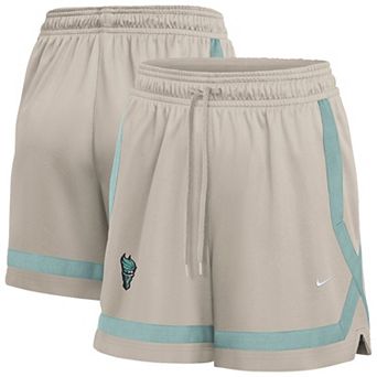 Women's Nike Cream New York Liberty Studio Fleece Shorts